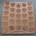 Cartoon Bear Love Star Macaron Silicone Baking Mat